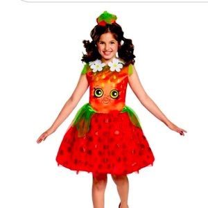 Shopkins strawberry costume small